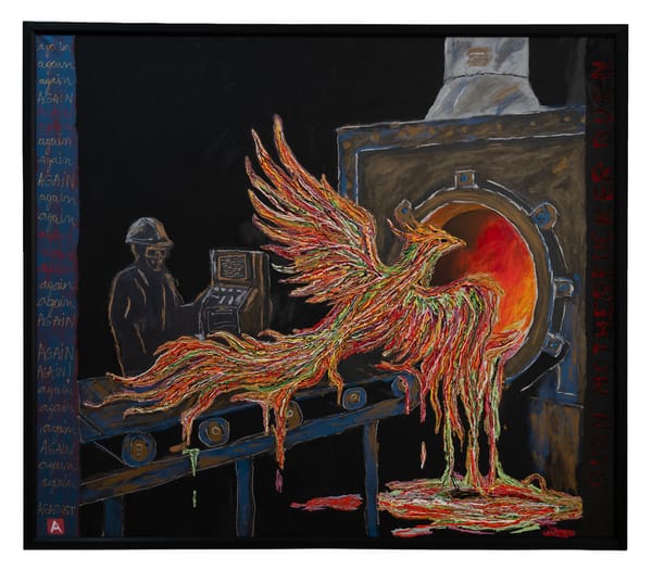 Opus nr. 556 - Uau! Curatorial.ro mi-a fǎcut "botezul" cu o cronicǎ specialǎ de vernisaj. Recenzia profundǎ a lui Tavi cel Blând.