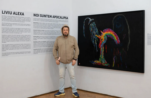 Opus nr. 554 - Despre piedica nostalgiei. Am mai vândut douǎ pânze. Cum aratǎ locul expoziției mele personale înainte de inaugurare