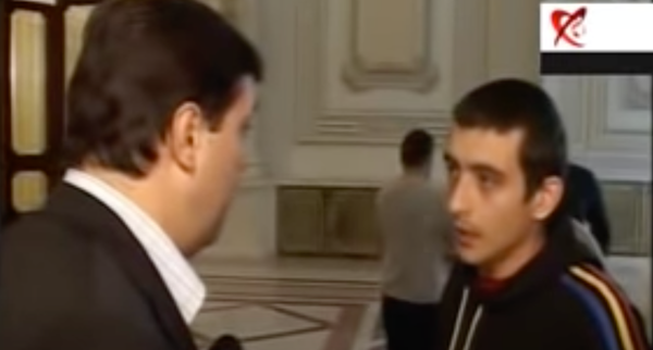 Puțoismele lui George Simion au început acum mulți ani și tot în Palatul Parlamentului. Un incident uitat din 2008